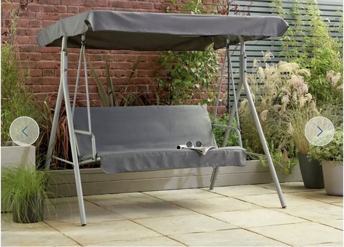 Outsunny metal swing chair - outsunny,