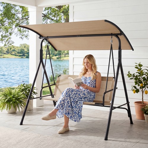 Seat patio swing - 3-seat, chair