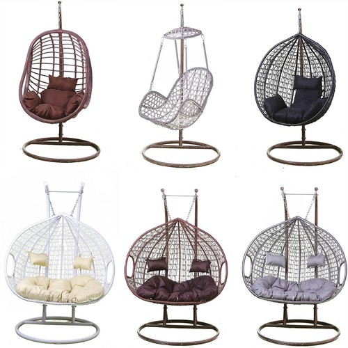 Outdoor egg chair swing set - outdoor,