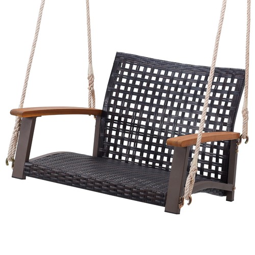 Rattan porch swing patio - rattan,