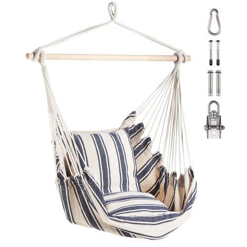 Outdoor hanging chair blue - chair,