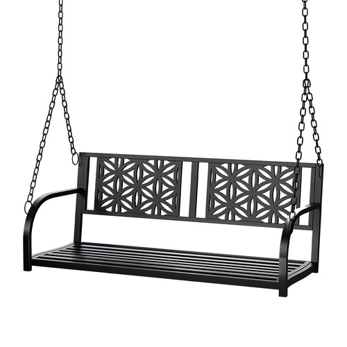 Swing chair bench metal porch - bench,,