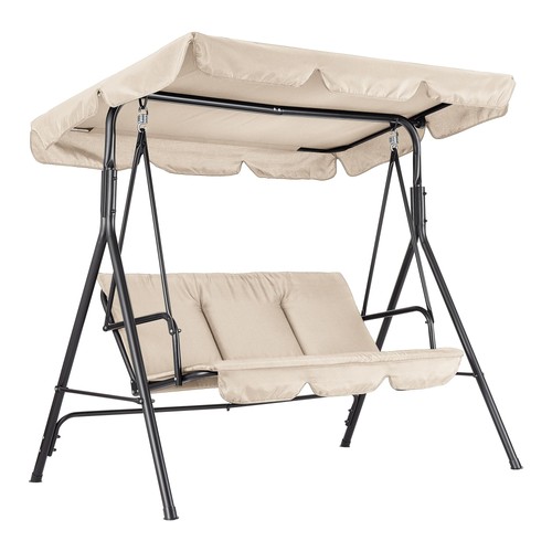 Seat outdoor patio swing - 3-seat,