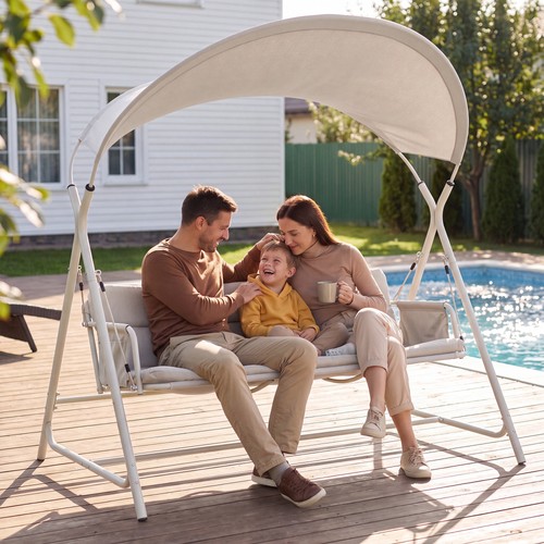 Person outdoor patio - patio, swing