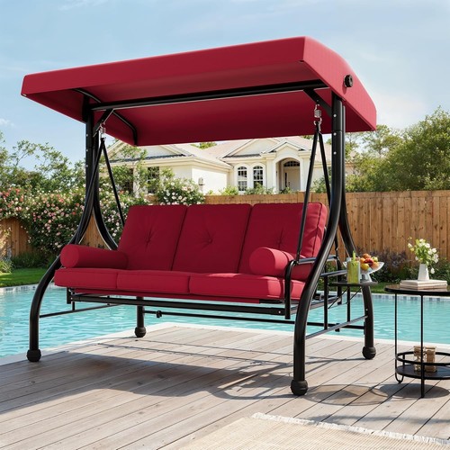 Outdoor porch swing with - outdoor,