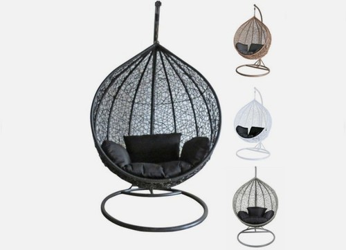 Rattan egg chair swing outdoor - egg,