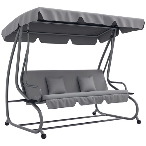 Outsunny garden swing - 2-in-1,