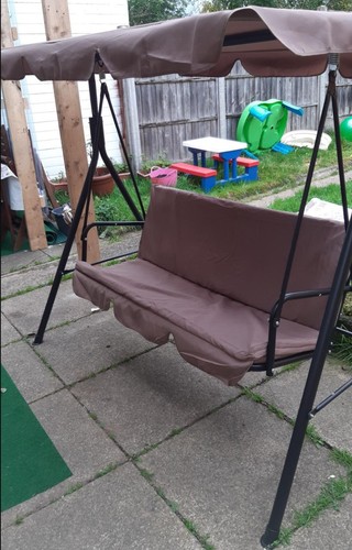 Seater garden swing chair - 3,