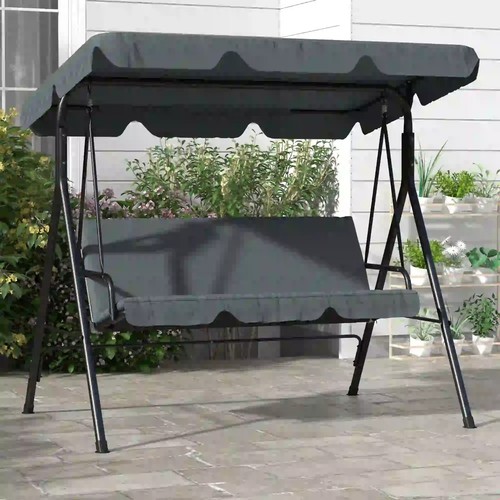 Seater garden swing chair - 3,