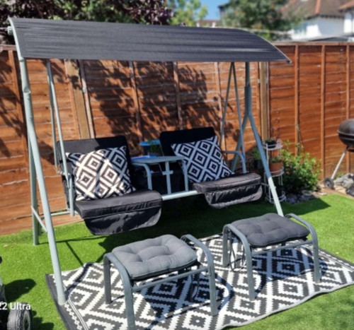 Seater garden swing chair - seater,