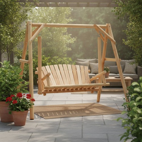 Outdoor garden swing chair - garden, 2