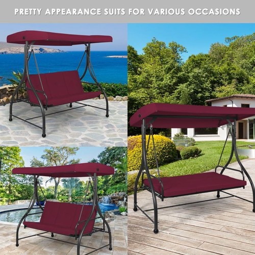 Seater garden swing chair - 3,