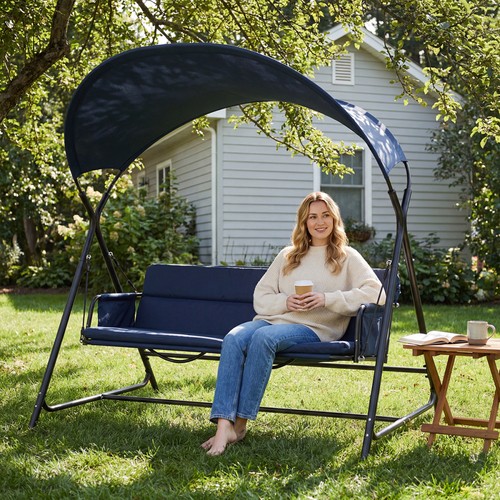 Person outdoor patio swing - 3-person,