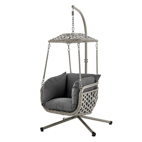 Livivo rattan swing chair with - chair,