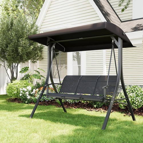 Seat patio swing chair - patio,