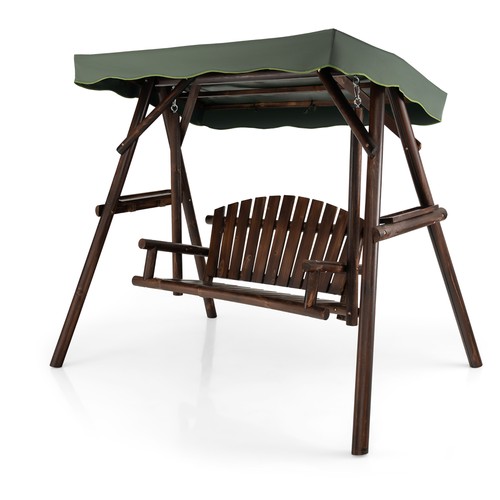 Person wooden garden swing - wooden,